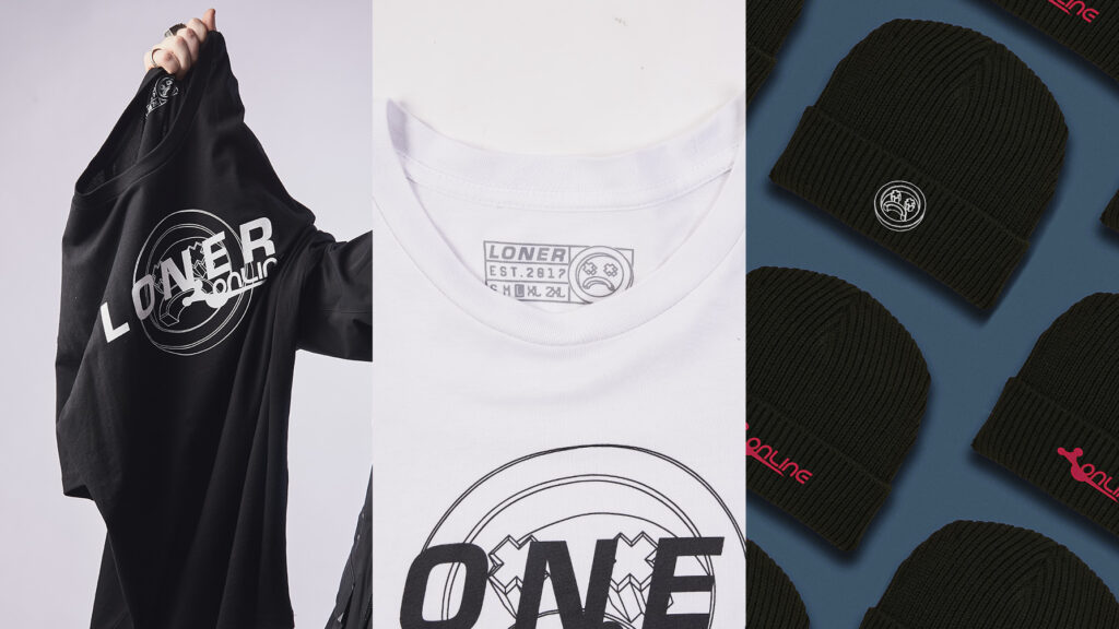 Loner Online Shirts & Beanie Merchandise